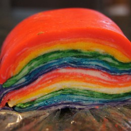 Tie Dye Rainbow Hamantaschen